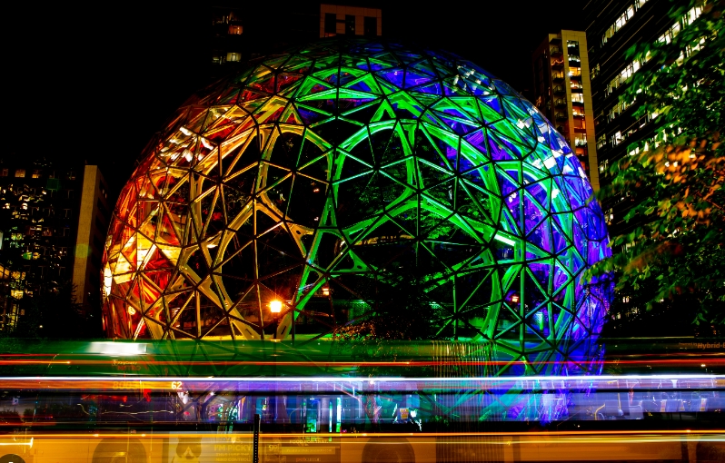 西雅图The Spheres球形建筑