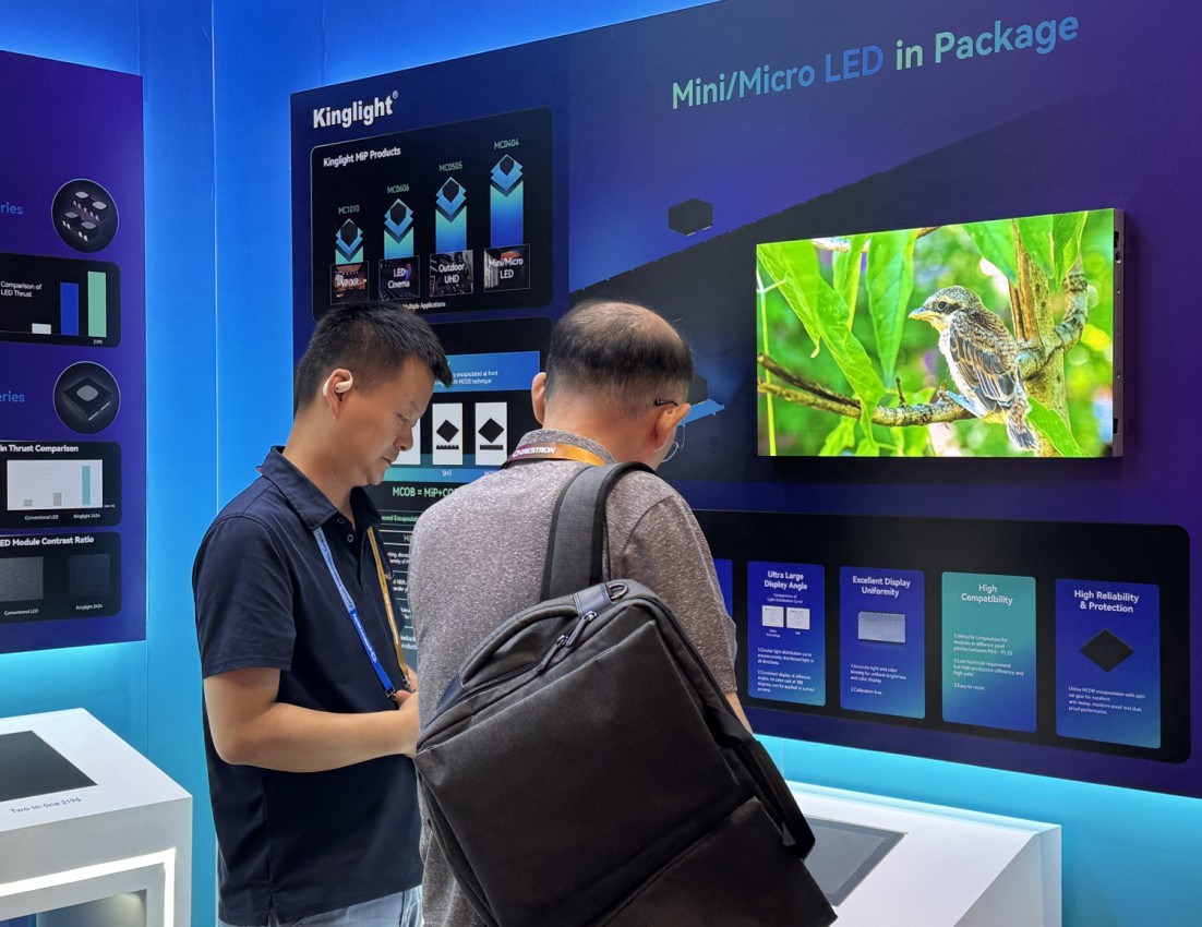 晶台MIP0606 LED吸引观众