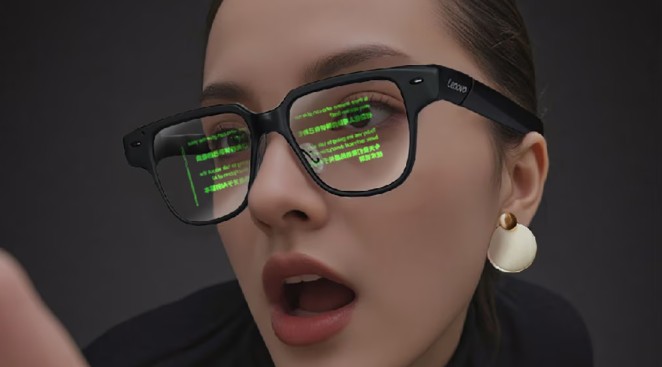 联想MicroLED AI眼镜V1