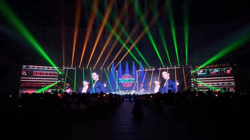晶台1820黑壳LED助力台北Super Show 10演唱会，近1000平米LED主屏闪耀全场